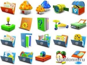 Иконки игрушки (ICO, PNG)