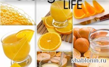 Клипарт апельсины и апельсиновый сок (фреш) / Orange