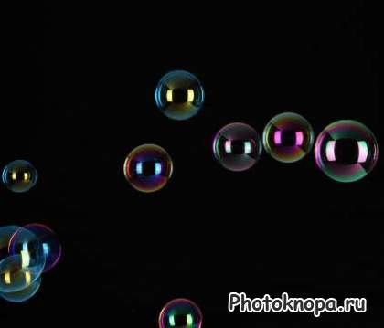 Фоны для фотошопа - мыльные пузыри Фоны для фотошопа - мыльные пузыри