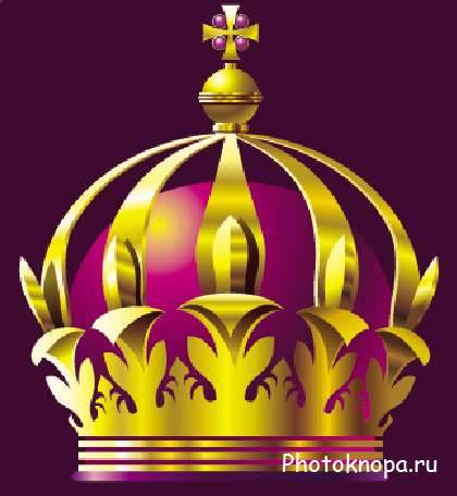 Царские и королевские золотые короны в векторе Царские и королевские золотые короны в векторе