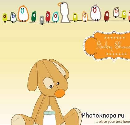 Детские фоны в векторе Детские фоны в векторе