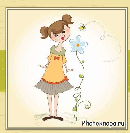 Детские фоны в векторе Детские фоны в векторе