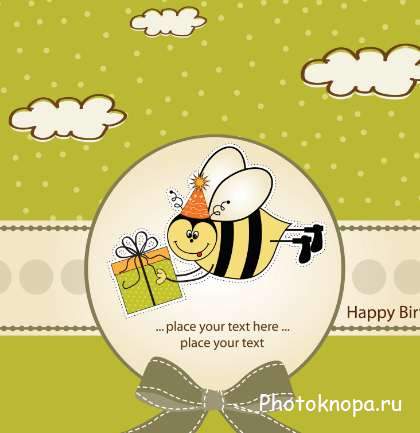 Детские фоны в векторе Детские фоны в векторе