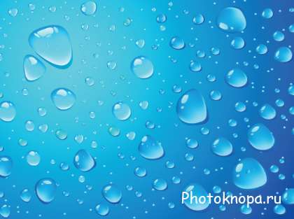 Векторные капли воды после дождя Векторные капли воды после дождя