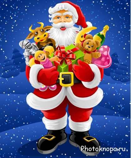 Клипарт дед мороз и санта клаус в векторе / Santa Claus Клипарт дед мороз и санта клаус в векторе / Santa Claus