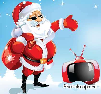 Клипарт дед мороз и санта клаус в векторе / Santa Claus Клипарт дед мороз и санта клаус в векторе / Santa Claus