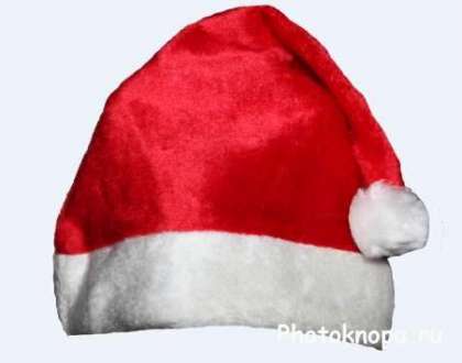 Новогодние шапки и шапочки Деда Мороза и Снегурочки (PSD)