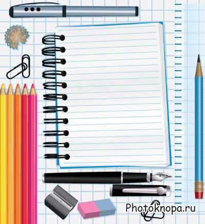 Векторные фломастеры, карандаши, ручки, кисти, маркеры