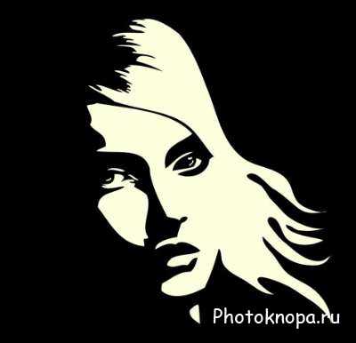 Женские лица в векторе Женские лица в векторе