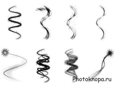 Кисти для фотошопа волшебные, магические огни Кисти для фотошопа волшебные, магические огни