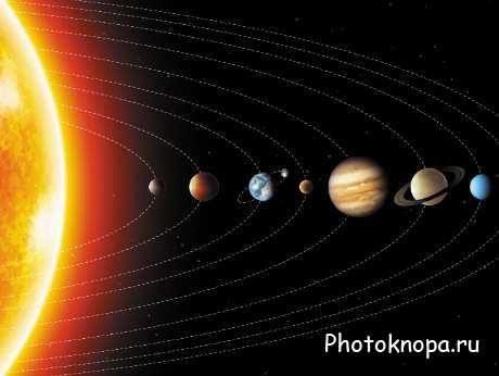Космос, галактика - солнечная система в векторе