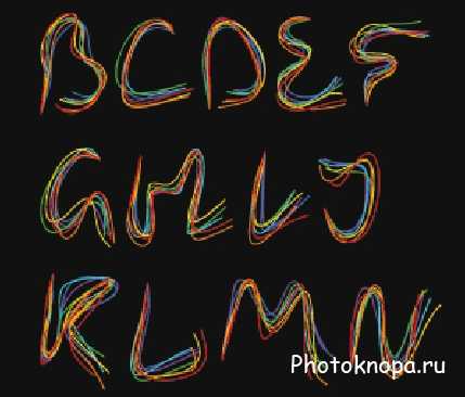 Векторный неоновый алфавит со светящимися буквами - Neon alphabet Векторный неоновый алфавит со светящимися буквами - Neon alphabet