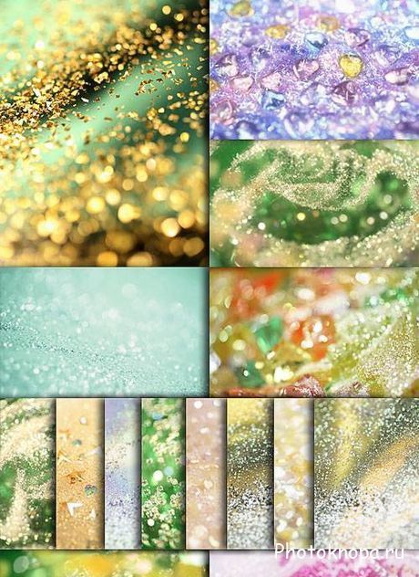      - Sparkling  backgrounds