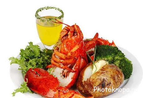 Лобстеры, омары, раки - растровые клипарты Лобстеры, омары, раки - растровые клипарты