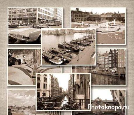 Европейские города - растровый клипарт Европейские города - растровый клипарт