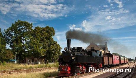 Старинные паровозы - растровый клипарт Старинные паровозы - растровый клипарт