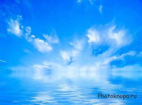 Клипарт небо, облака - фоны для фотошопа