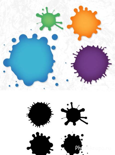 Кисти для Photoshop пятна, кляксы - Crisp Splats brushes Кисти для Photoshop пятна, кляксы - Crisp Splats brushes