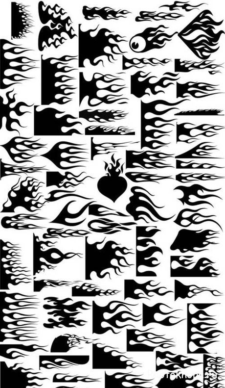 Кисти для фотошопа пламя - Flame Brushes Кисти для фотошопа пламя - Flame Brushes