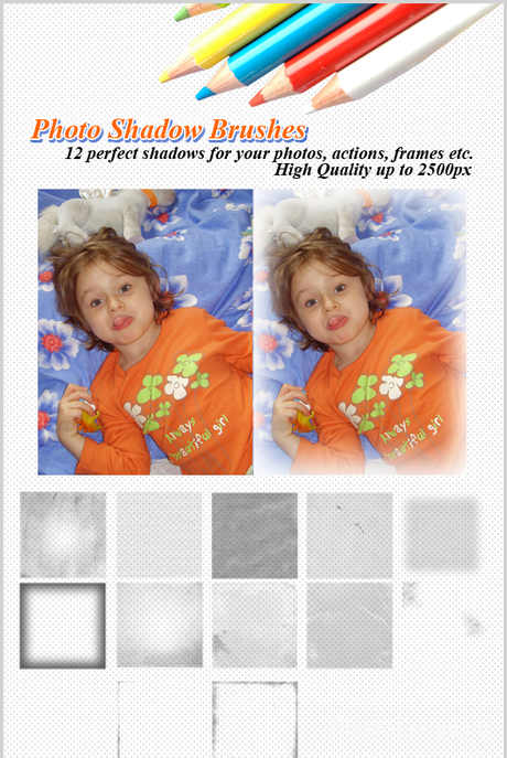 Кисти для Photoshop - тени для фото Кисти для Photoshop - тени для фото
