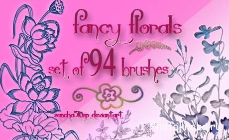      - Fancy Florals Brushes