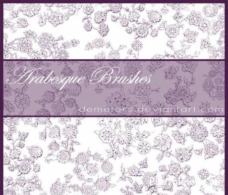 Кисти для фотошопа арабески - photoshop brushes Кисти для фотошопа арабески - photoshop brushes