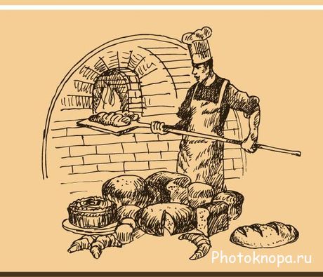 Пекарня векторный клипарт - Bakery vector Пекарня векторный клипарт - Bakery vector