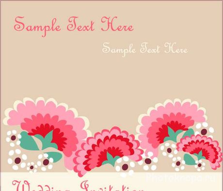 Свадебные приглашения в векторе - Wedding invitation Свадебные приглашения в векторе - Wedding invitation