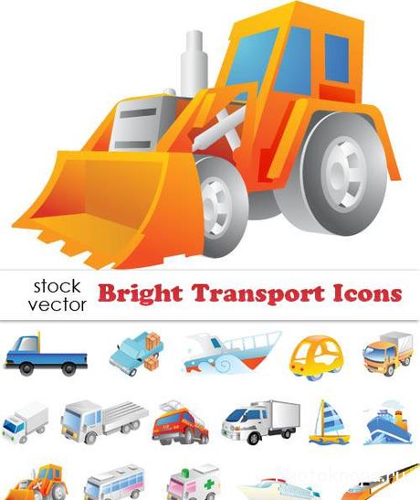 Иконки транспорт в векторе - Transport Icons Иконки транспорт в векторе - Transport Icons