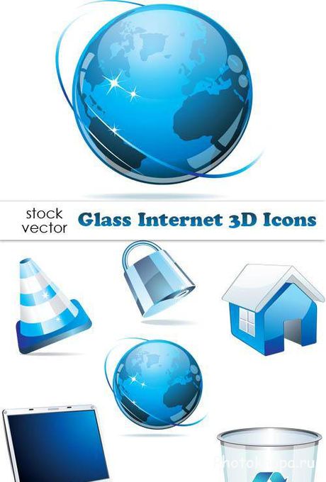 3D интернет иконки векторный клипарт - Internet Icons 3D интернет иконки векторный клипарт - Internet Icons