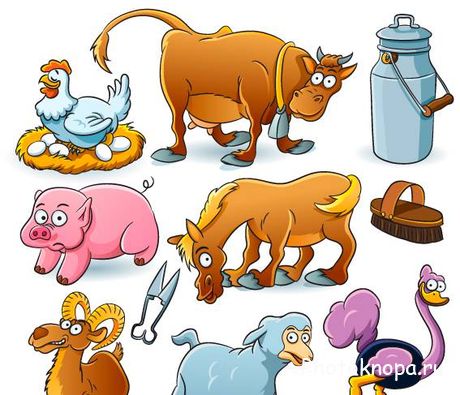 Сборник забавных животных в векторе - Animals vector Сборник забавных животных в векторе - Animals vector
