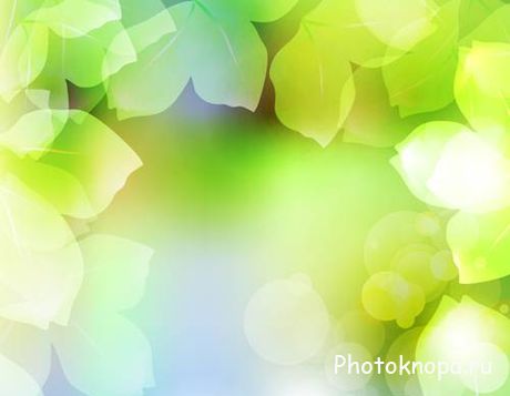 Свежие зеленые листья в векторе - Green leaves Свежие зеленые листья в векторе - Green leaves