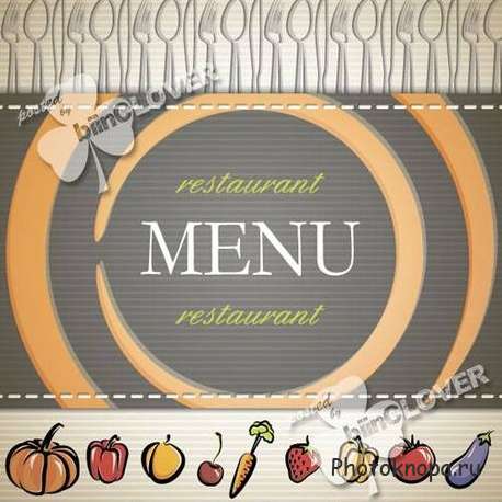 Меню в векторе - Menu Меню в векторе - Menu