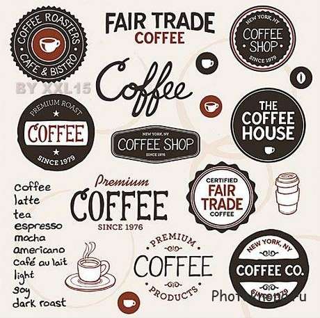        - coffee labels