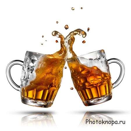 Пиво, молочные и фруктовые коктели - растровый клипарт Пиво, молочные и фруктовые коктели - растровый клипарт