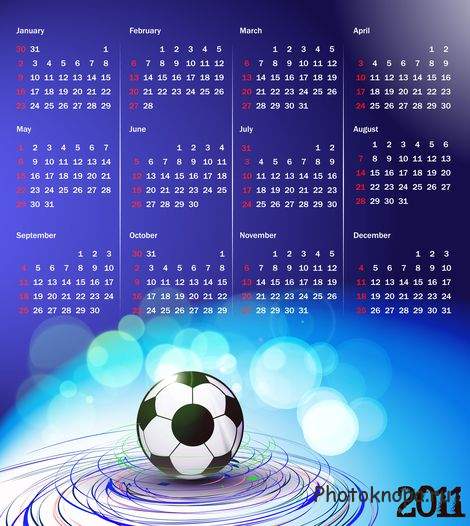 Цветные календари на 2011 год Цветные календари на 2011 год