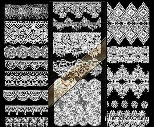 Кисти с кружевами для фотошоп Кисти с кружевами для фотошоп