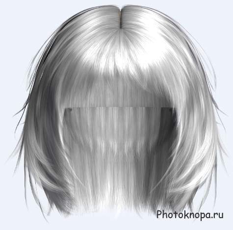 Шаблон для Photoshop - Женские парики и прически Шаблон для Photoshop - Женские парики и прически
