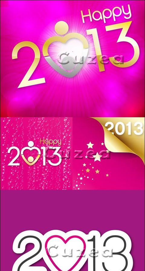 Векторные цифры на 2013 год - клипарт Векторные цифры на 2013 год - клипарт