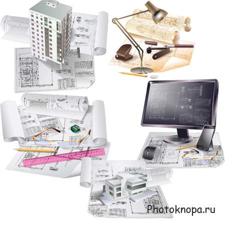 Клипарт – Архитектура будущего Клипарт – Архитектура будущего