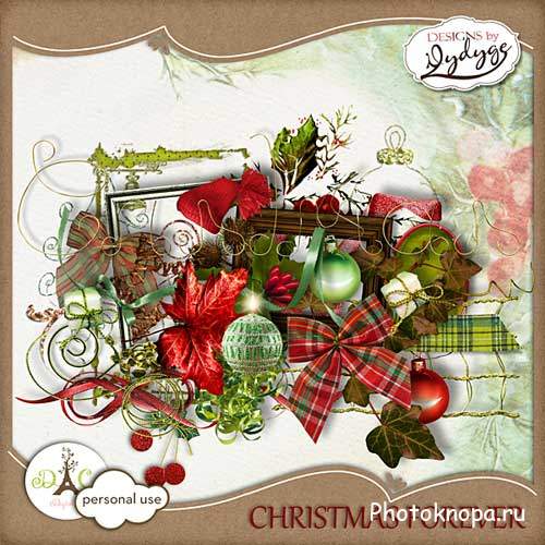 Рождественский скрап-комплект - Вечность Рождества