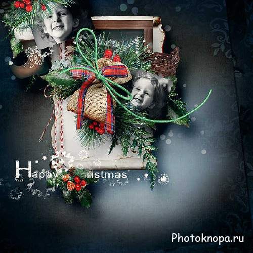 Праздничный скрап-набор - Christmas family Праздничный скрап-набор - Christmas family