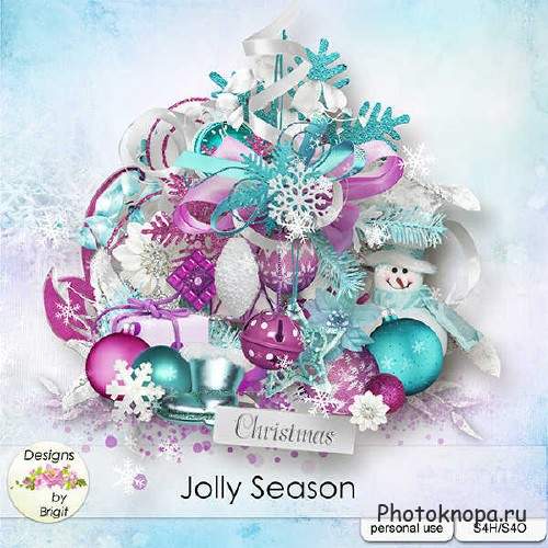 Набор для скрапбукинга - Jolly Season Набор для скрапбукинга - Jolly Season