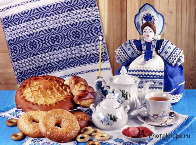 Русская еда – растровый клипарт Русская еда – растровый клипарт