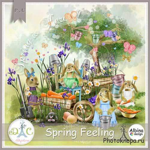 Весенний скрап-комплект - Предчувствие весны