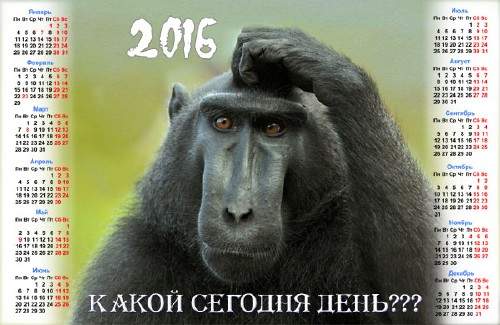 Календарь настенный - Какой сегодня день Календарь настенный - Какой сегодня день