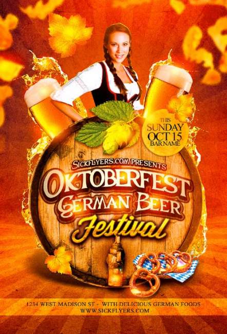 PSD   - Oktoberfest festival