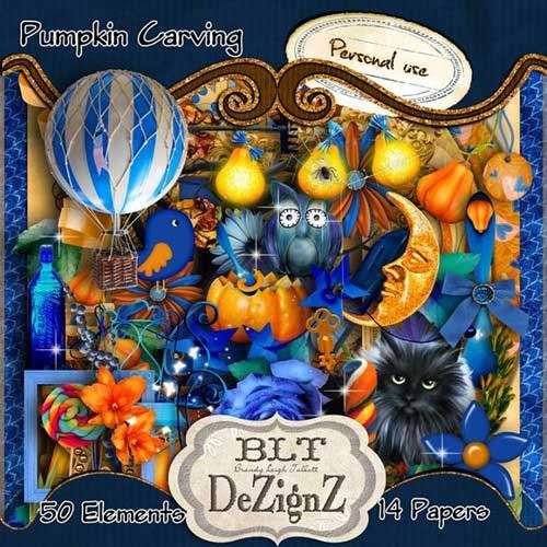 Скрап-набор - Pumpkin Carving Скрап-набор - Pumpkin Carving