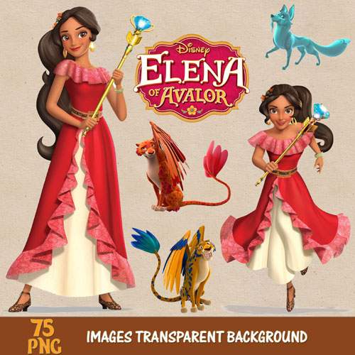 Clipart - Elena of Avalor Clipart - Elena of Avalor