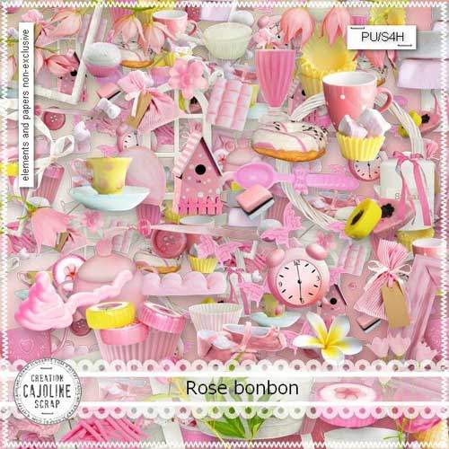 Scrap - Rose Bonbon Scrap - Rose Bonbon